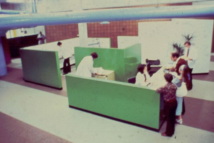 The Eye Institute’s Interior Circa 1970s