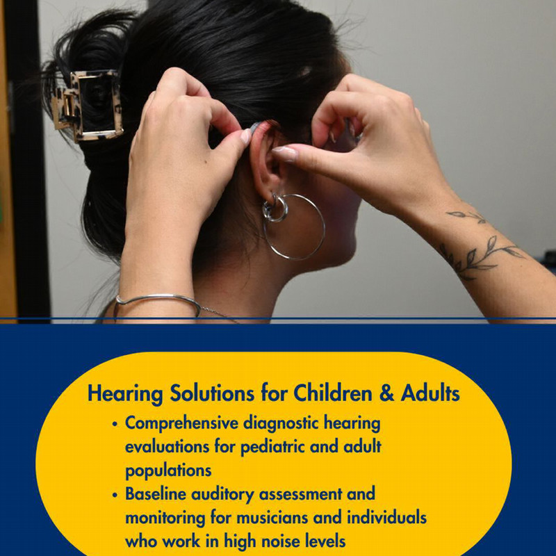 hearing solutions for children & adults graphic