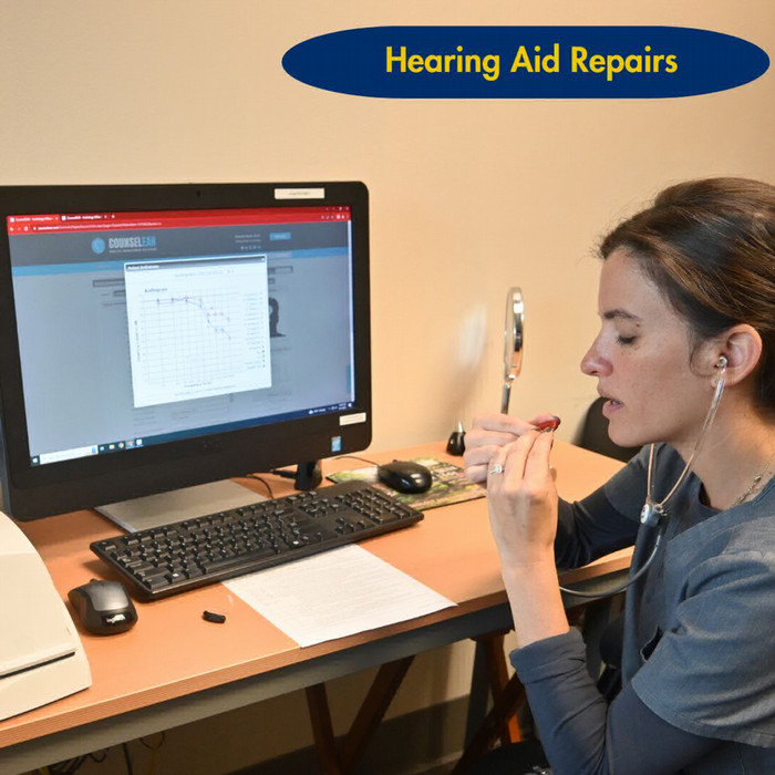 hearing aid repairs graphic