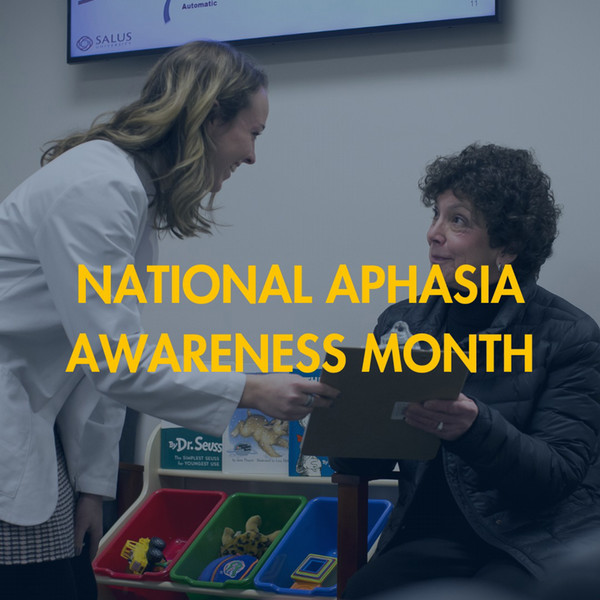Aphasia awareness month graphic