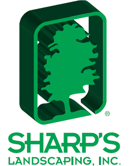 sharp's landscaping logo