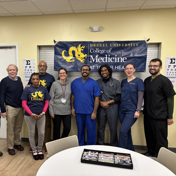 group photo of clinicians