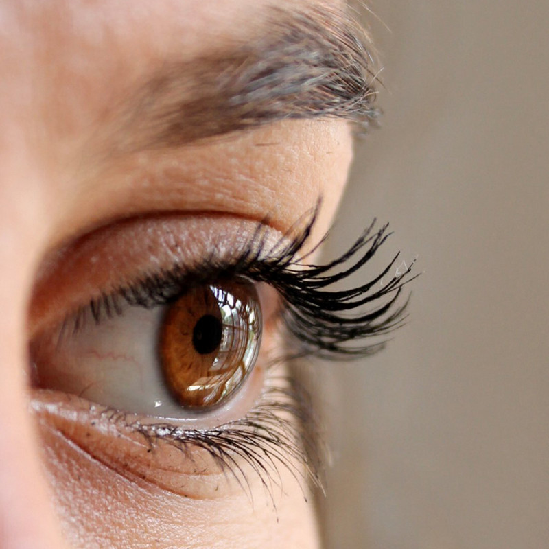 woman's eye