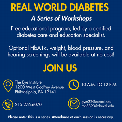 Real World Diabetes flyer