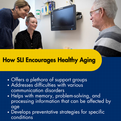healthy aging month graphic