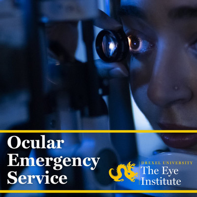 Ocular Emergency Service graphic