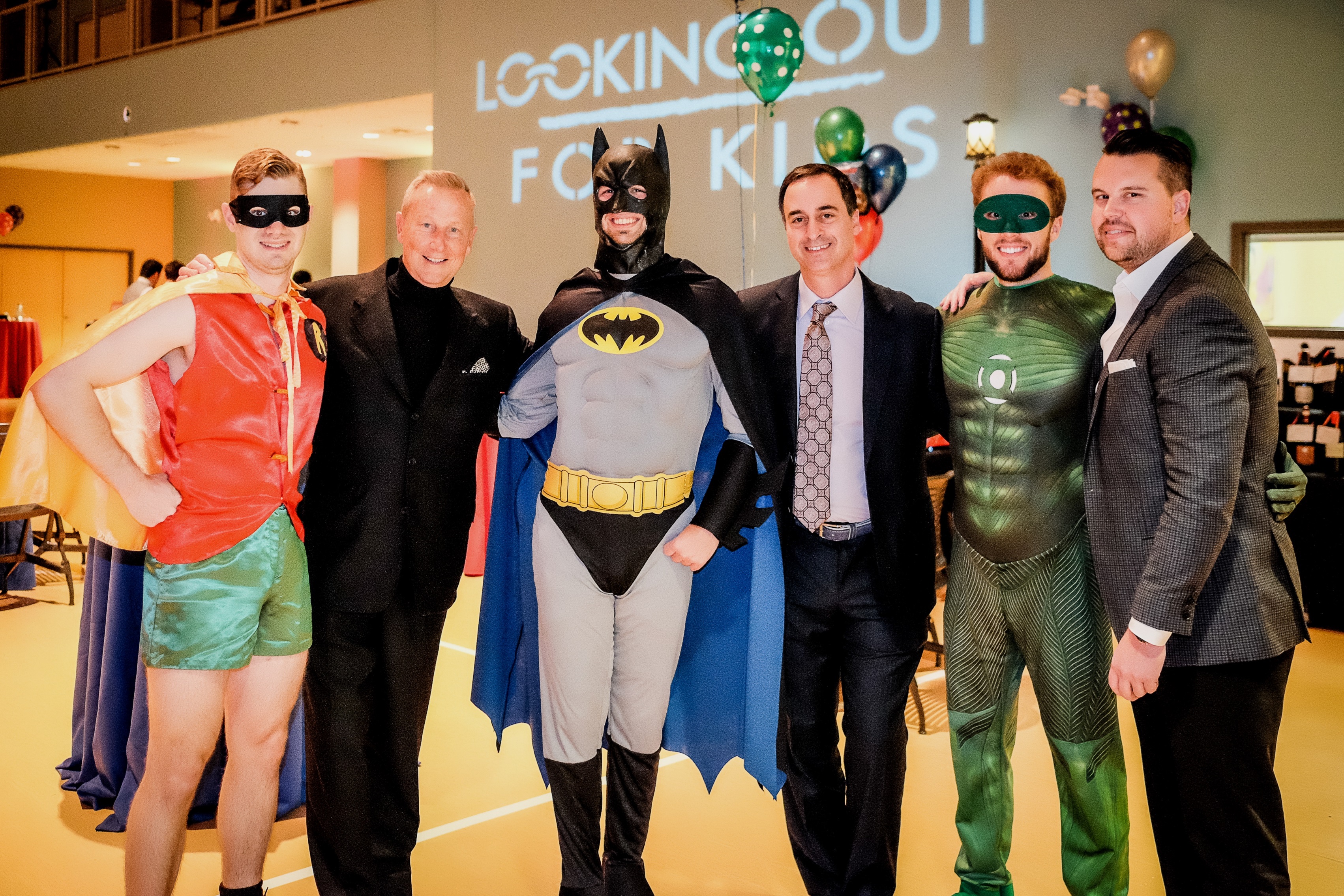 national vision with superheroes