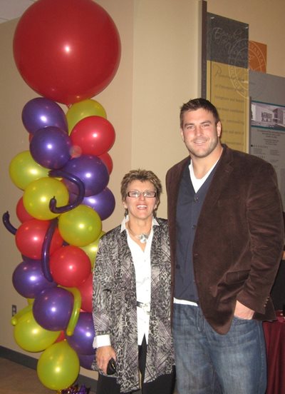 Dr. O and Eagles Player