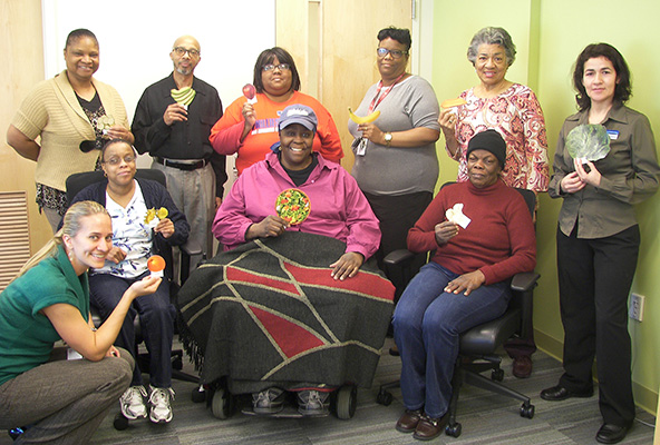 Dining with Diabetes class participants