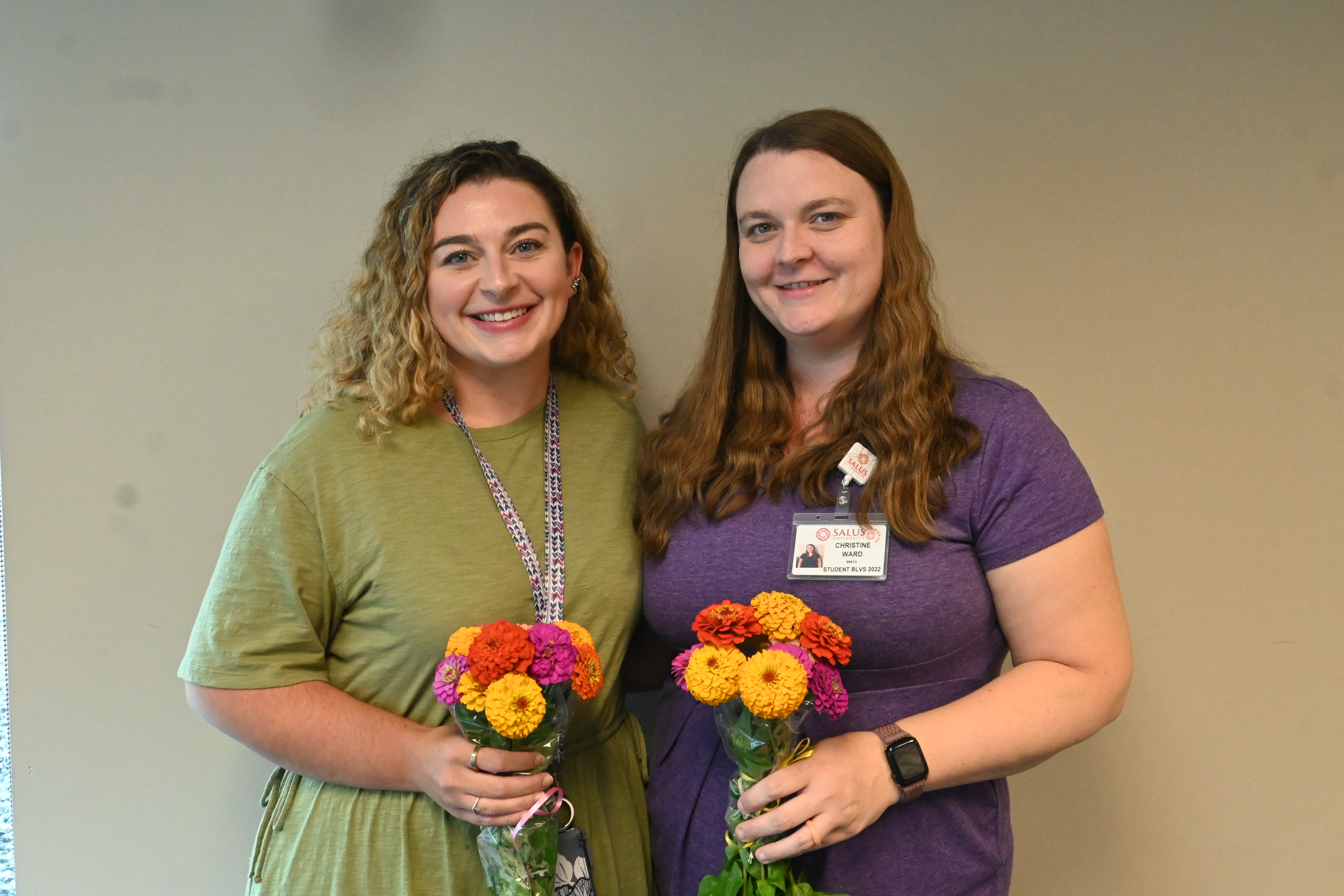 Christine Ward and Tiffany Weitzel