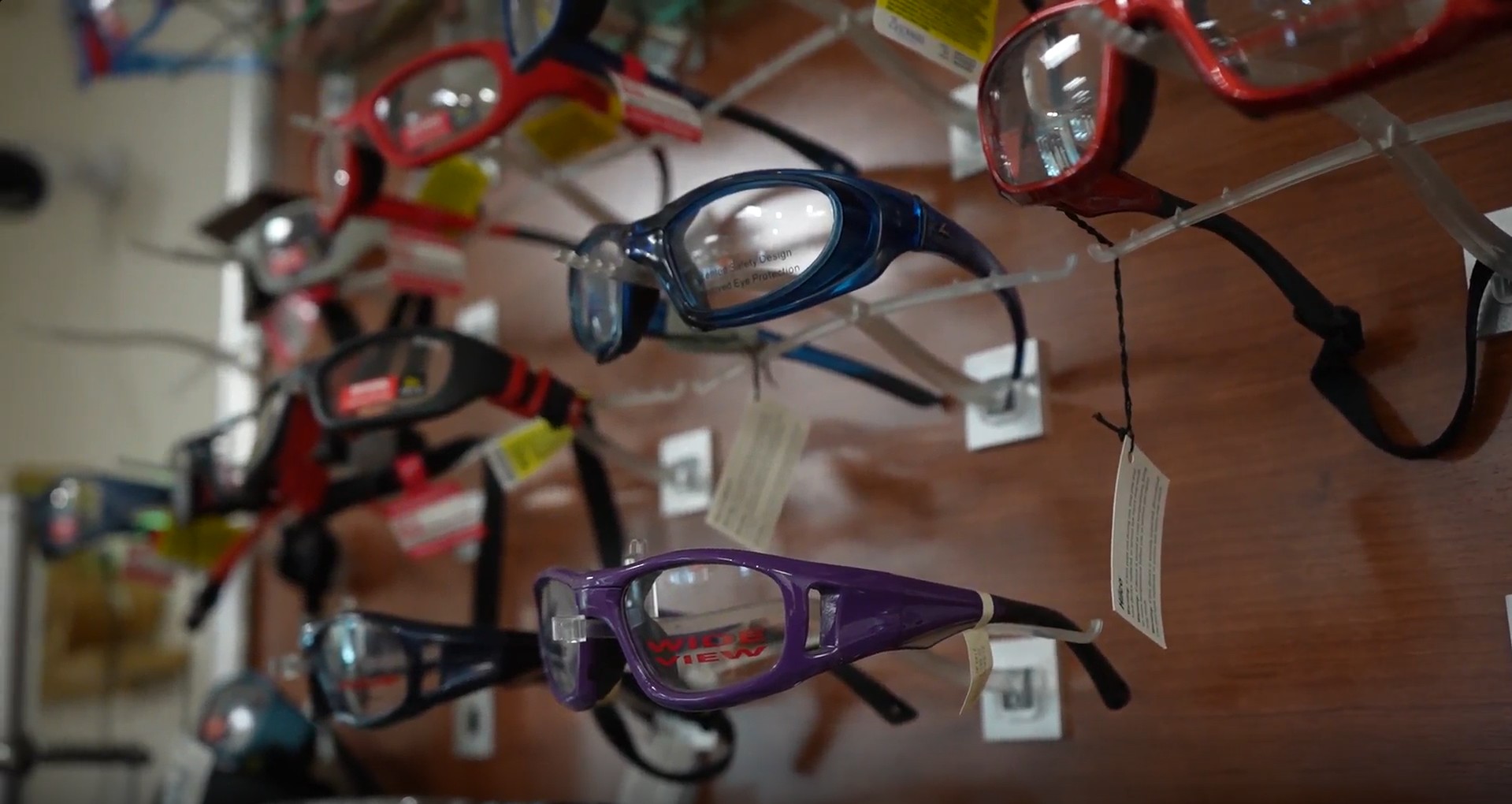 Protective goggles for pickleball