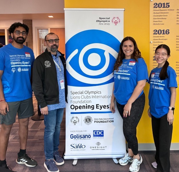 Special Olympics group of students