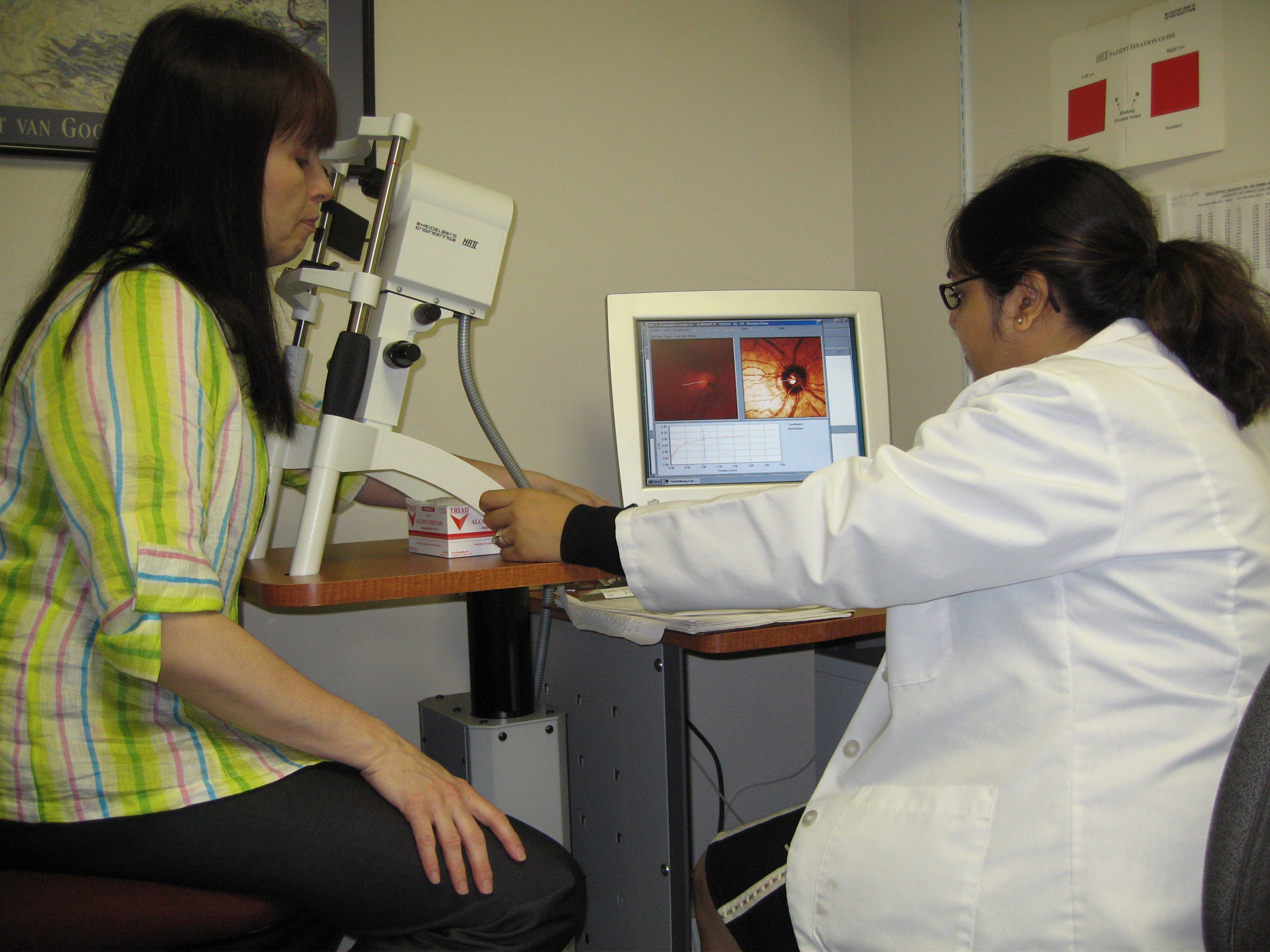 Resident and patient at TEI pic2