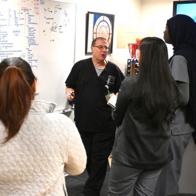 Dr. Gurwood teaching students thumbpic2